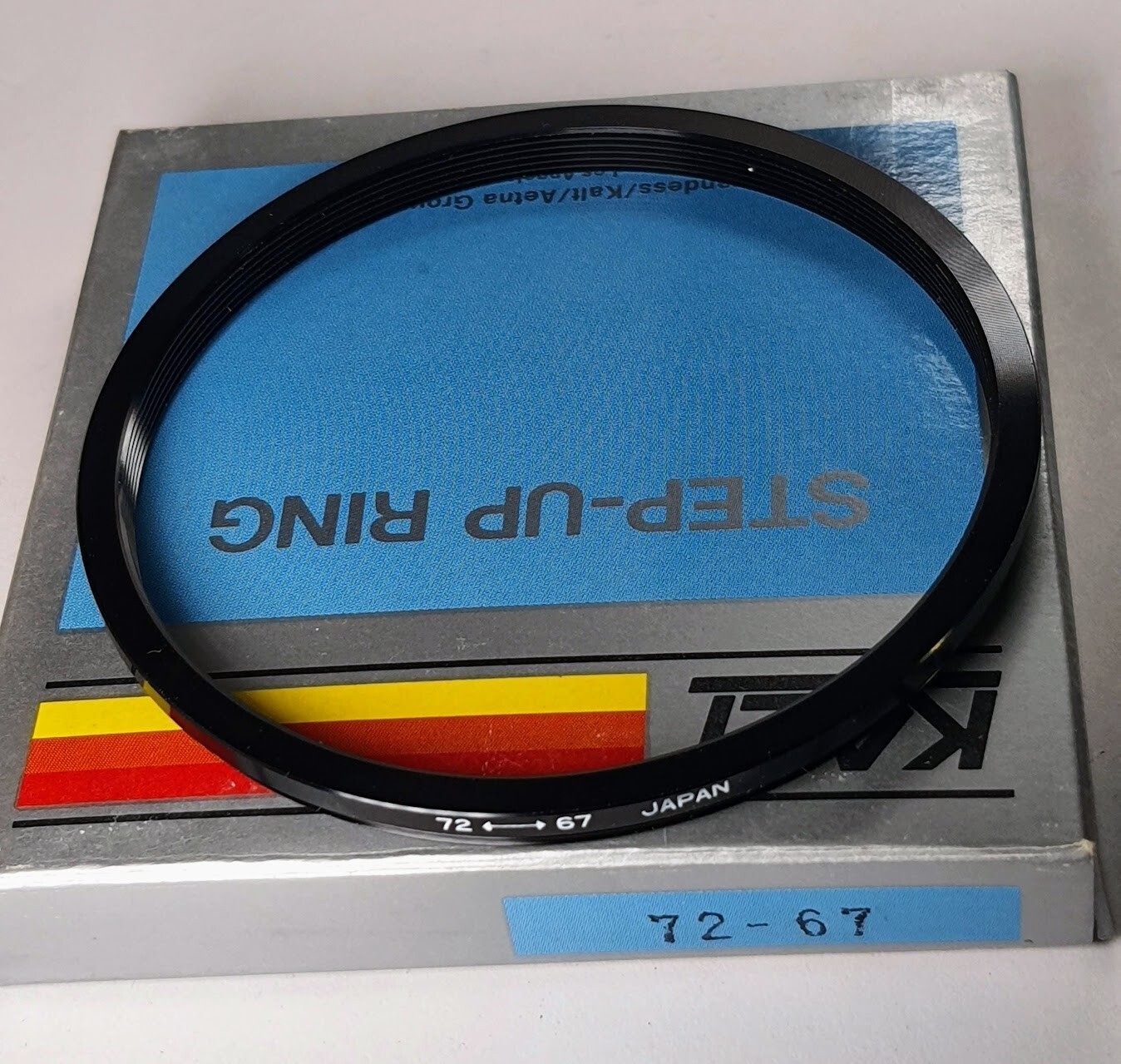 72-67mm Step-Down Lens Filter Converter Adapter Ring 72mm-67mm Metal E72 to E67
