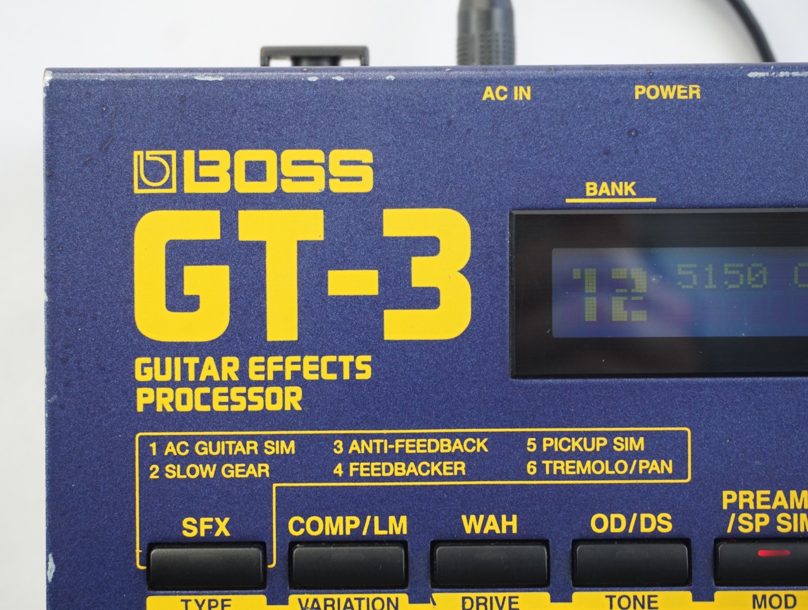Roland Boss GT-3 Guitar Multi Effects Processor Pedal Board - 100V