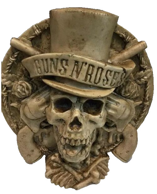 GUNS N' ROSES Sculpture 6" Resin Figure Statue bust axel -- FREE FEDEX SHIPPING