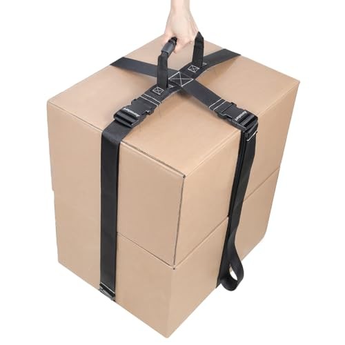 Box Carrying Strap with Handle Adjustable Straps for Battery Box 96 Inch Black