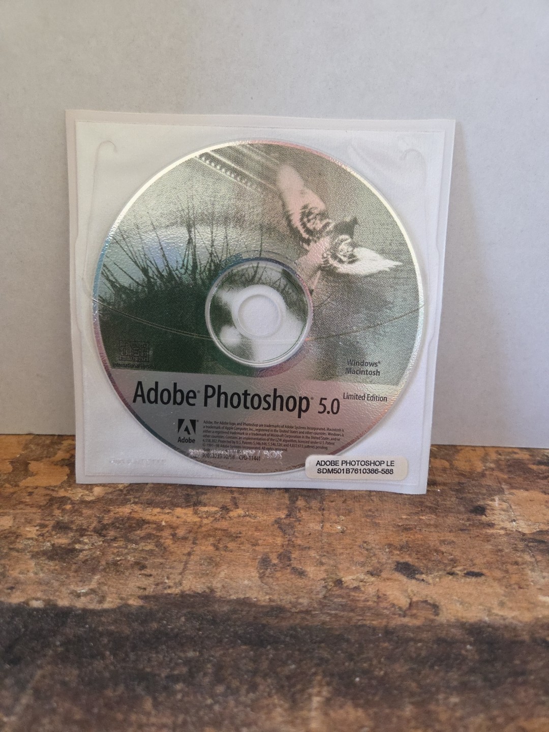 Adobe Photoshop 5.0 LE Limited Edition CD  For PC & Mac