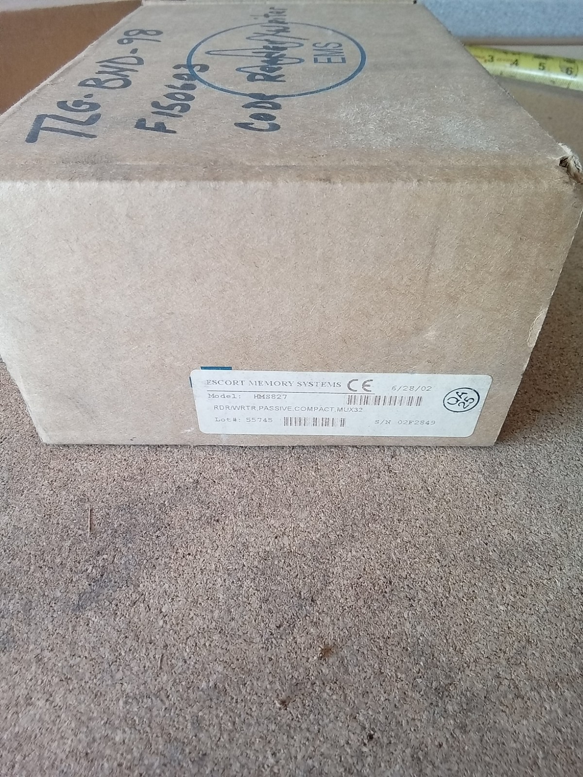 Escort Memory Systems Passive Reader-Writer HMS827 With Manual