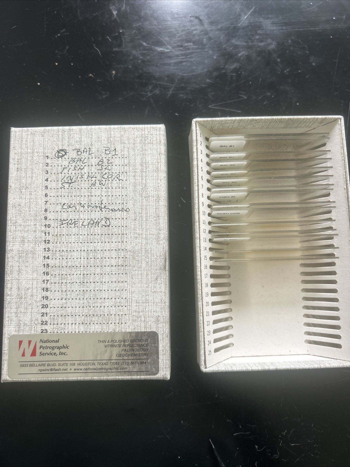 15 Ireland Microscope Slide