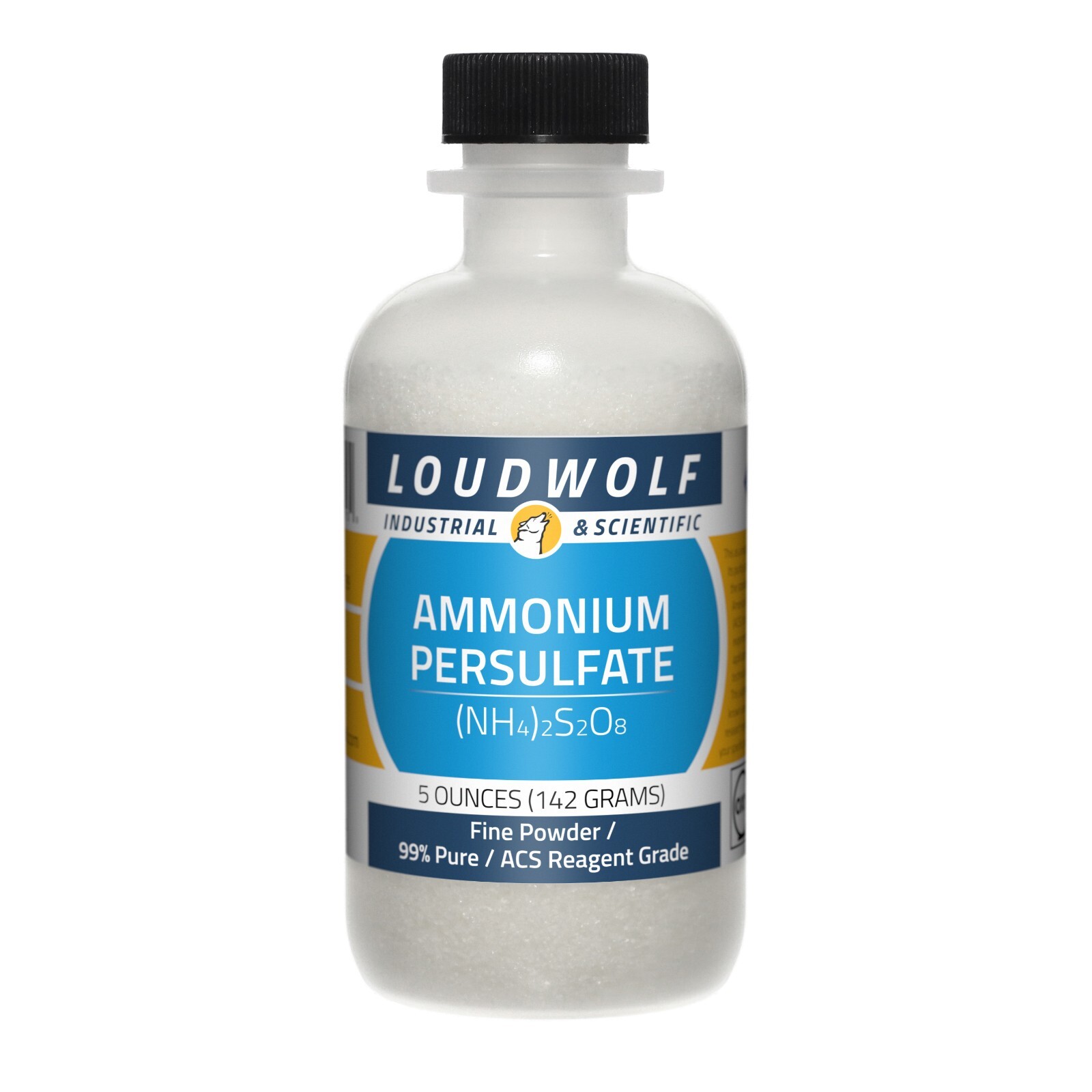 Ammonium Persulfate, 5oz, General Purpose Grade, Sturdy Bottle SHIPS SAME DAY