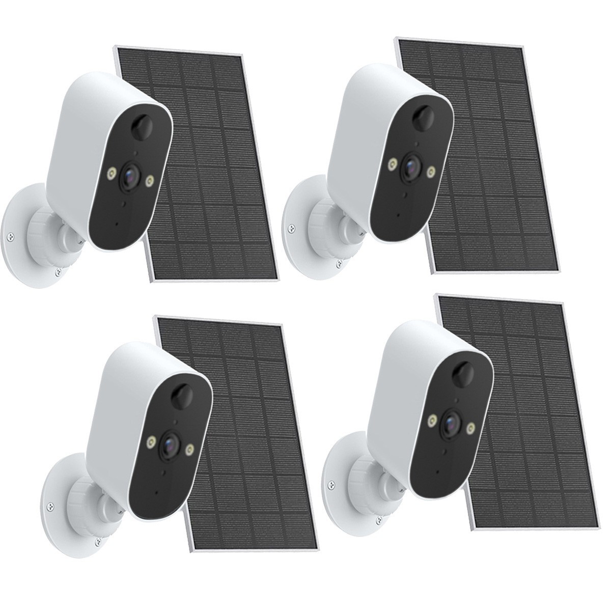 4PK Wireless Battery Camera 1080P Outdoor WiFi Security Camera System Smart Home