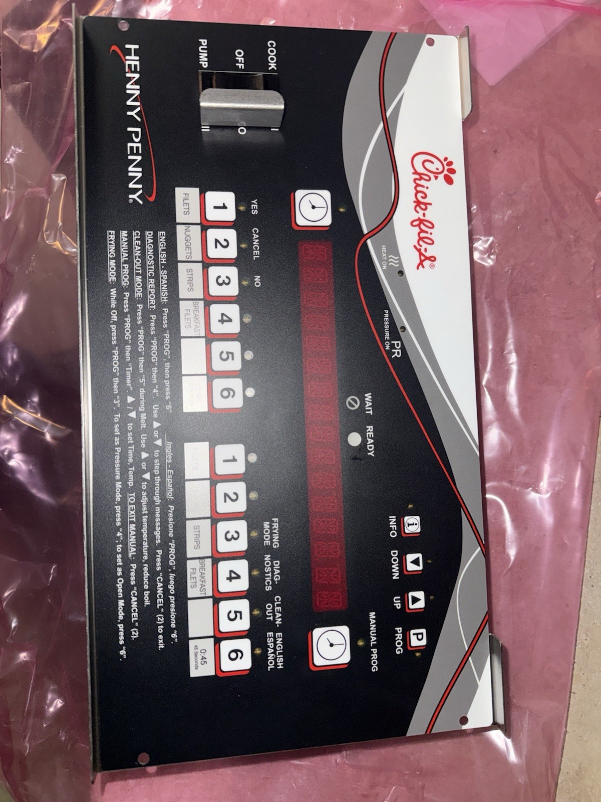 Henny Penny 140585 CONTROLLER, HYBRID, CFA ONLY-Genuine OEM Replacement Part