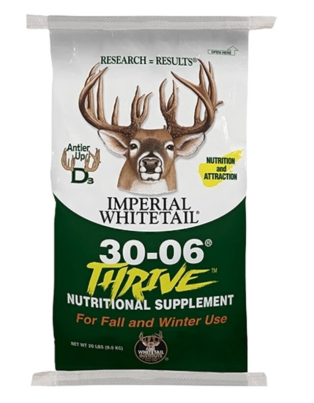Whitetail Institute 30-06 Thrive Nutritional Supplement 20lbs THR20