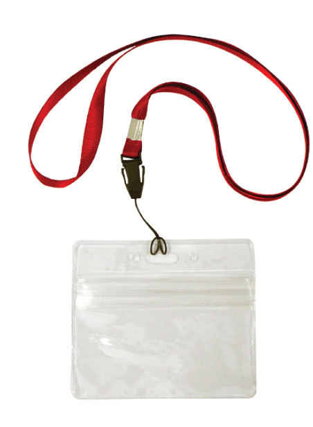 2 Pack of Fishing License ID Holder 32” Lanyard Quick Release Clip Hunting