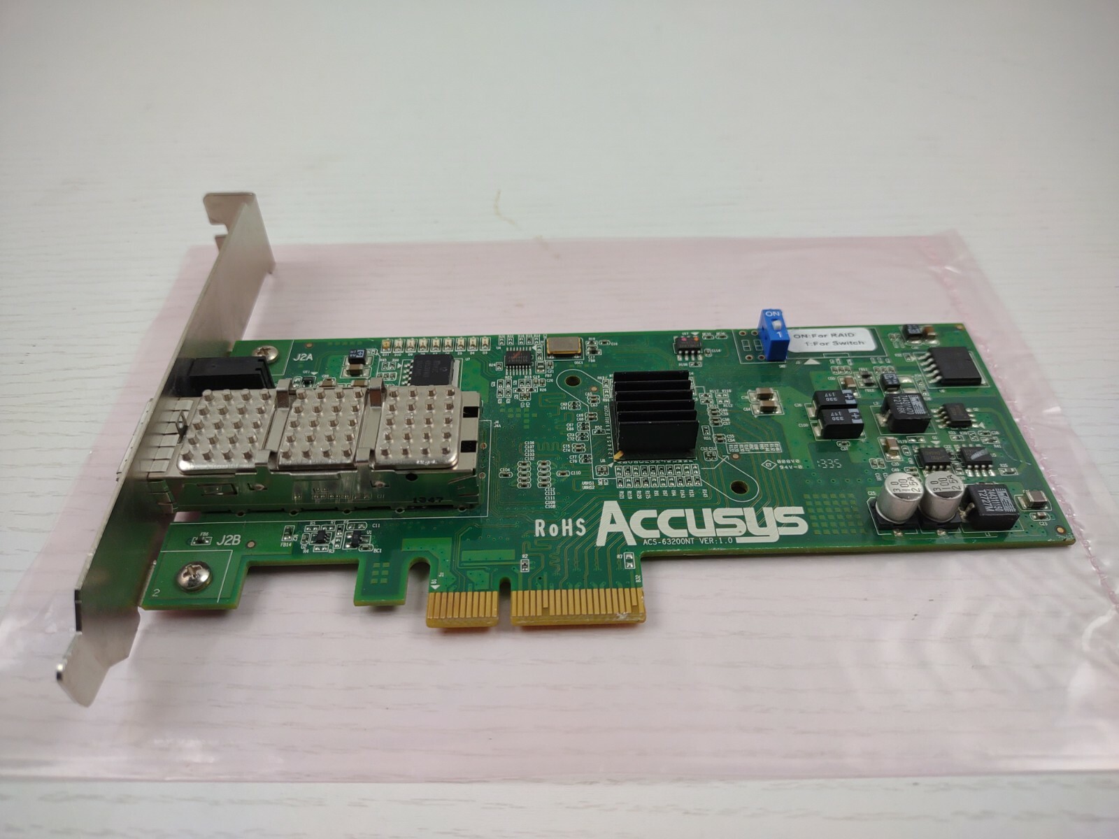 Accusys ACS-63200NT VER 1.0 PCIe Raid Card