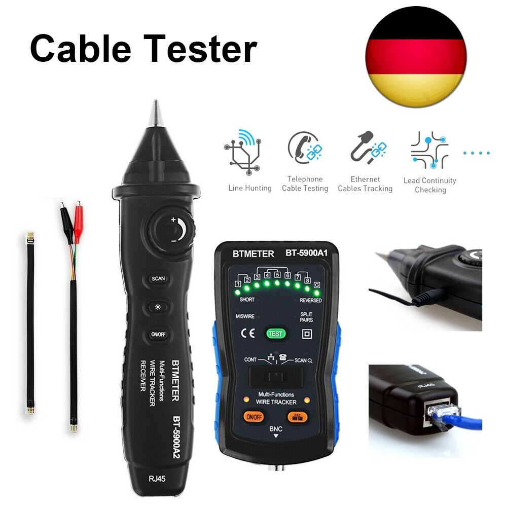 Network Line Finder Tester Detection Cable Tester Phone Cable Track ReaderDevice