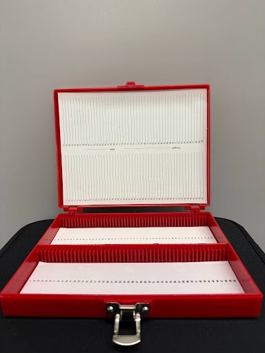 Neolabline Slide box for 100 OT, ABS, Red