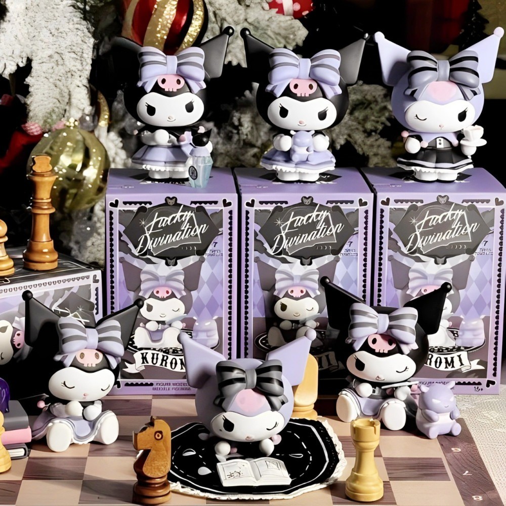 MINISO Sanrio Kuromi Lucky Divination Series Blind Box Confirmed Figure Hot Toys