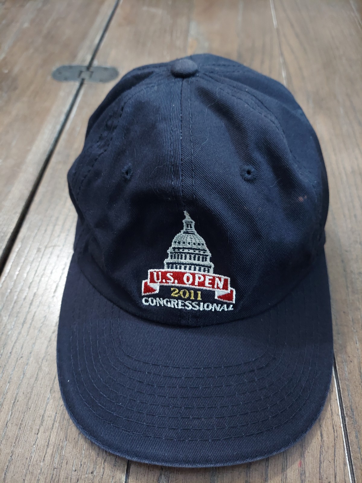 U.S. Open 2011 congressional USGA  member navy blue adjustable strap