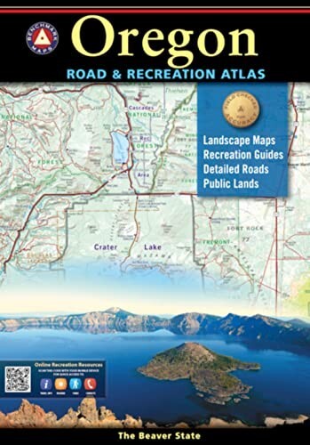 Oregon Road & Recreation Atlas, Benchmark Maps, 2022, 10th edition