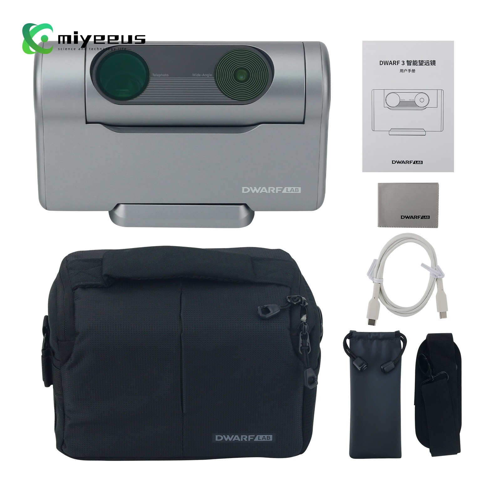 DWARFLAB DWARF 3 Astronomical Telescope 4K UHD Lightweight Portable Telescope