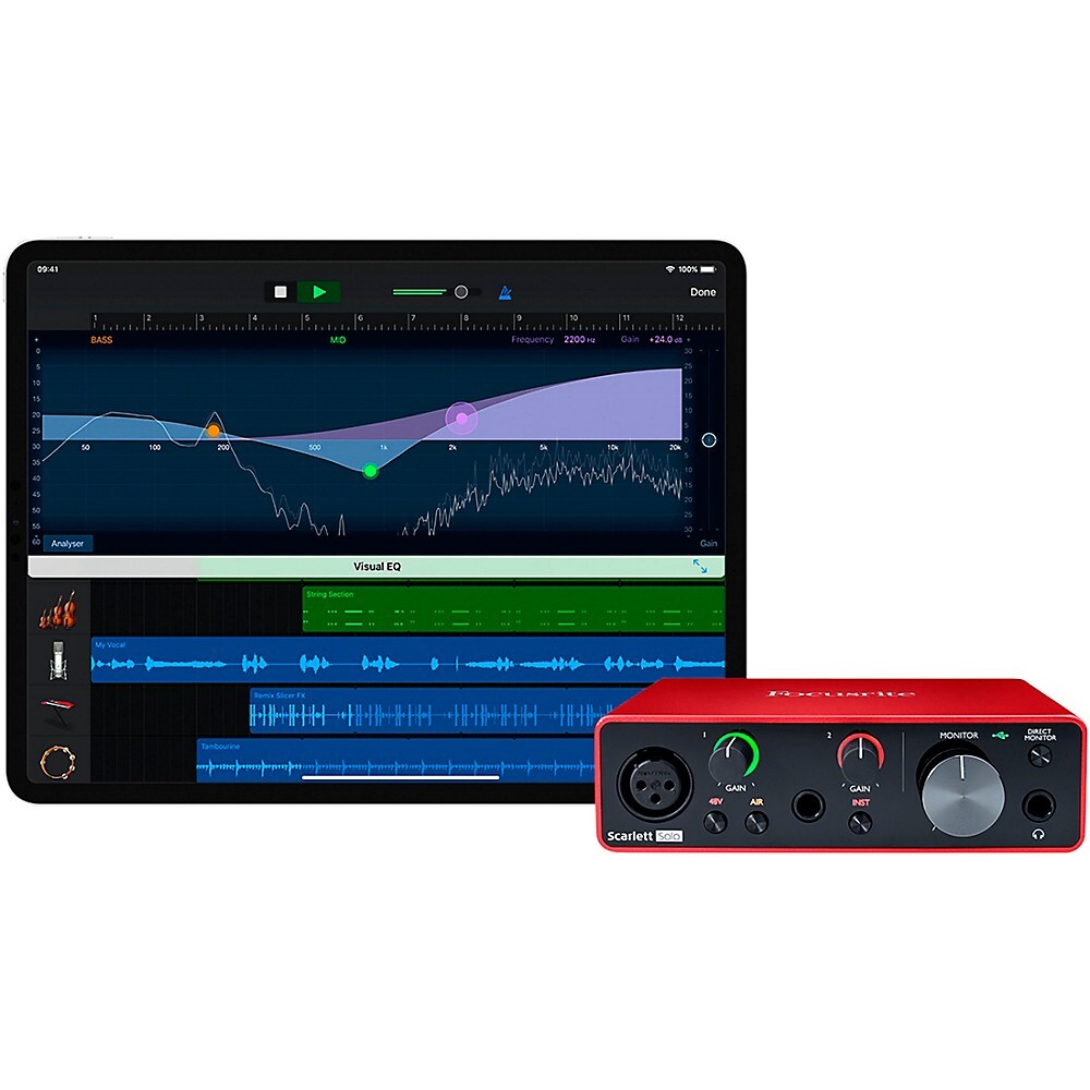 Focusrite Scarlett Solo USB Audio Interface (Gen 3)