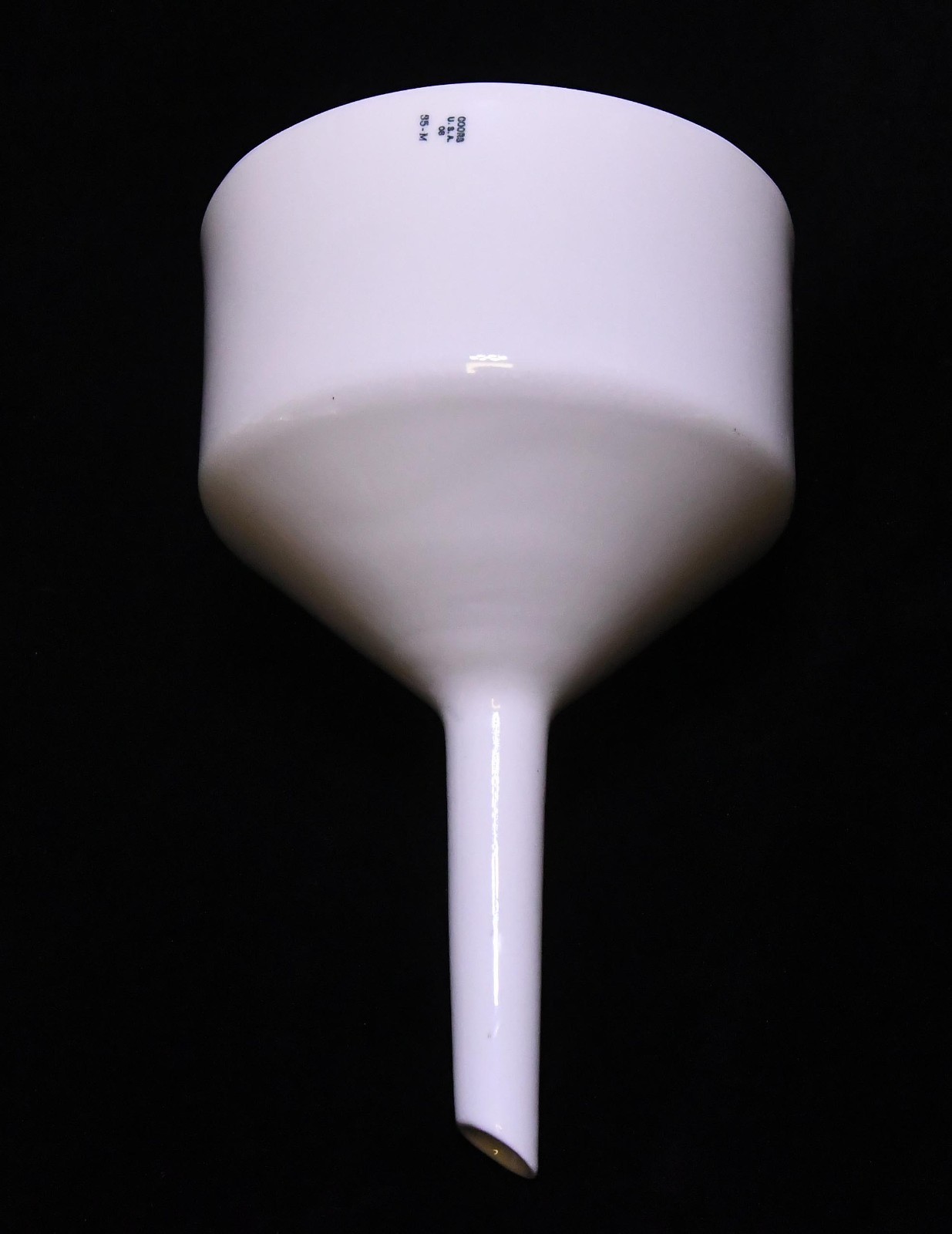 COORS 35-M CERAMIC PORCELAIN BUCHNER FUNNEL
