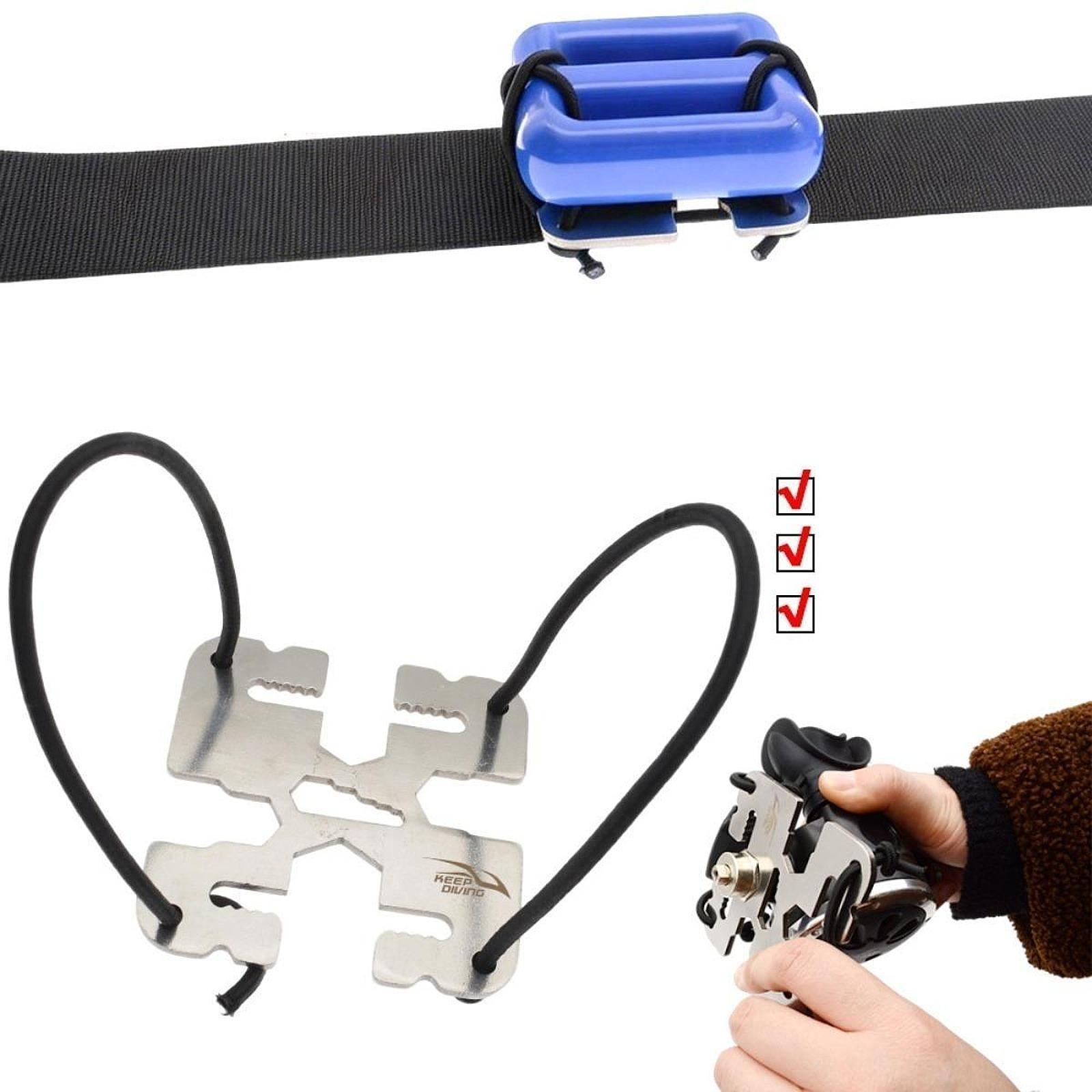 Diving Weight Fixed Holder Lightweight Sturdy Backplate Scubas Diving Weight