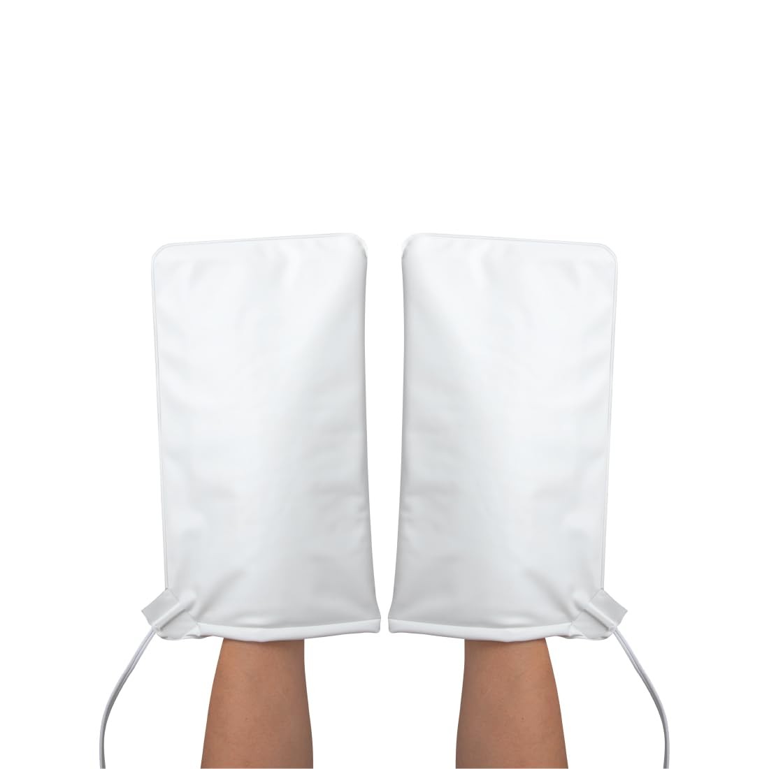 ForPro Professional Collection Premium Heated 13x7 Inch (Pack of 2), White