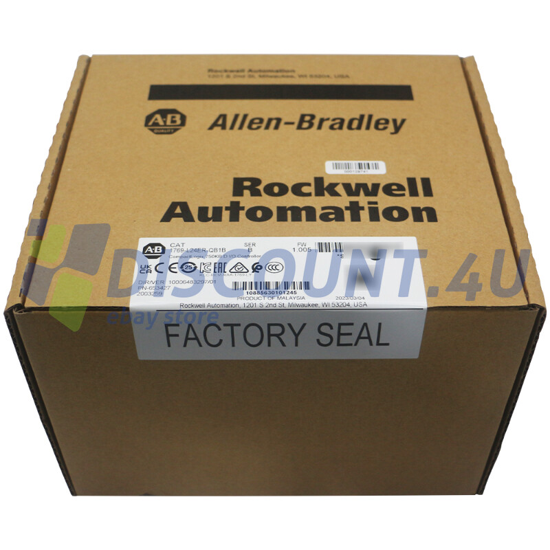 2023 NEW SEALED AB 1769-L24ER-QB1B /A CompactLogix Controller 1769L24ERQB1B