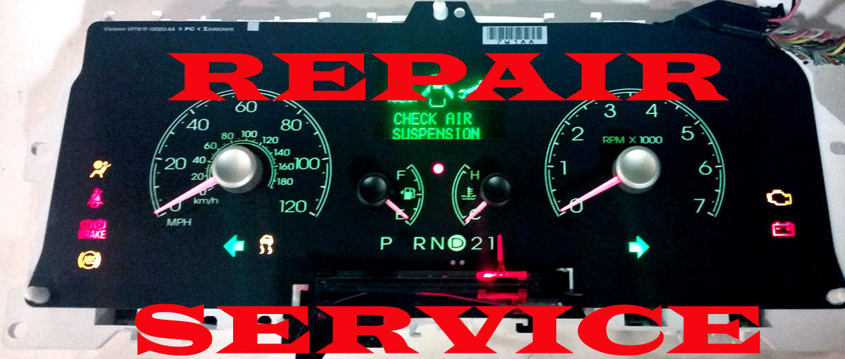 2006 LINCOLN TOWN CAR 06 INSTRUMENT CLUSTER SOFTWARE & ODOMETER CALIBRATION SERV