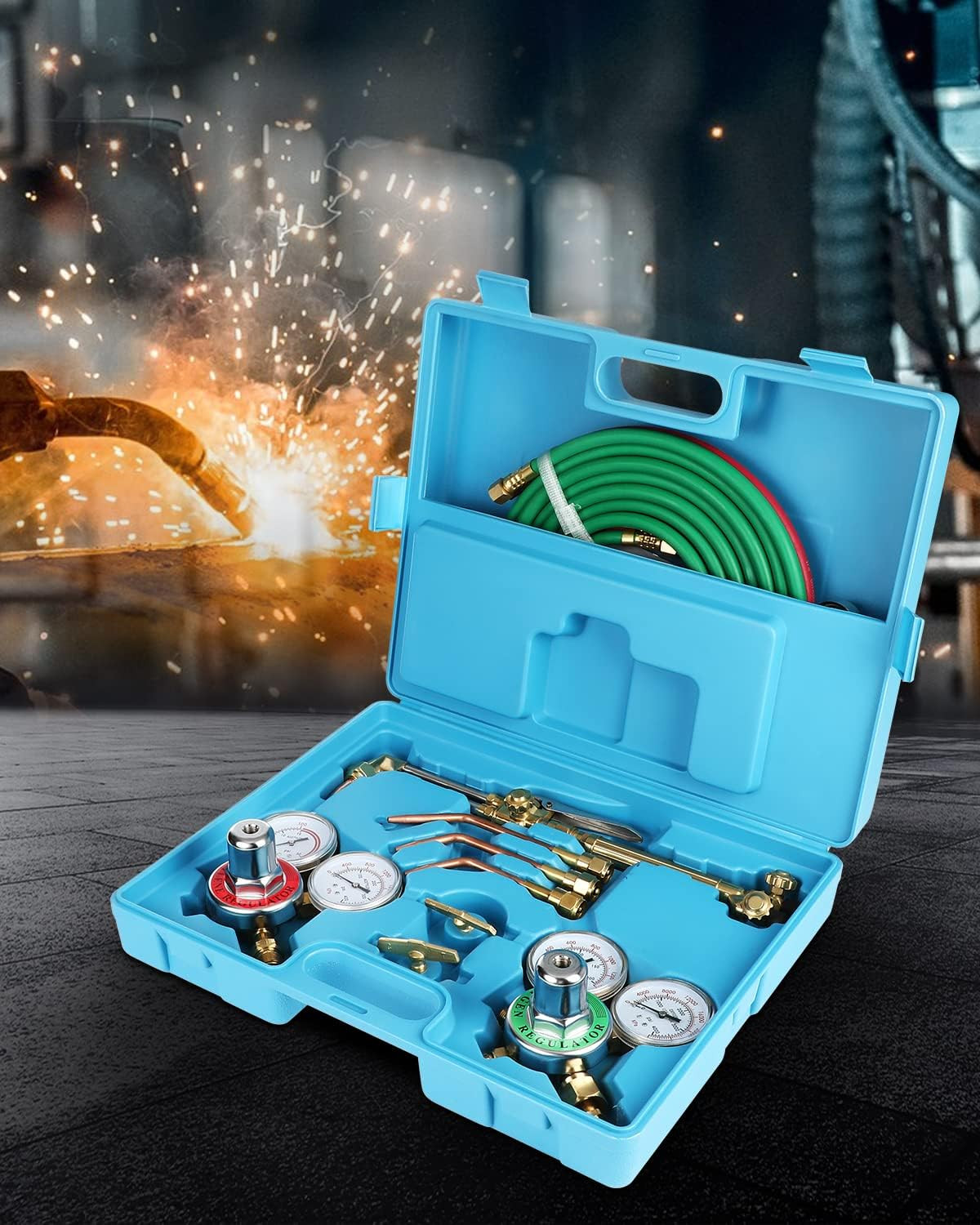 Cutting Welding Torch Kit, Oxygen Acetylene Torch Kit, Oxy Acetylene Torch Welde