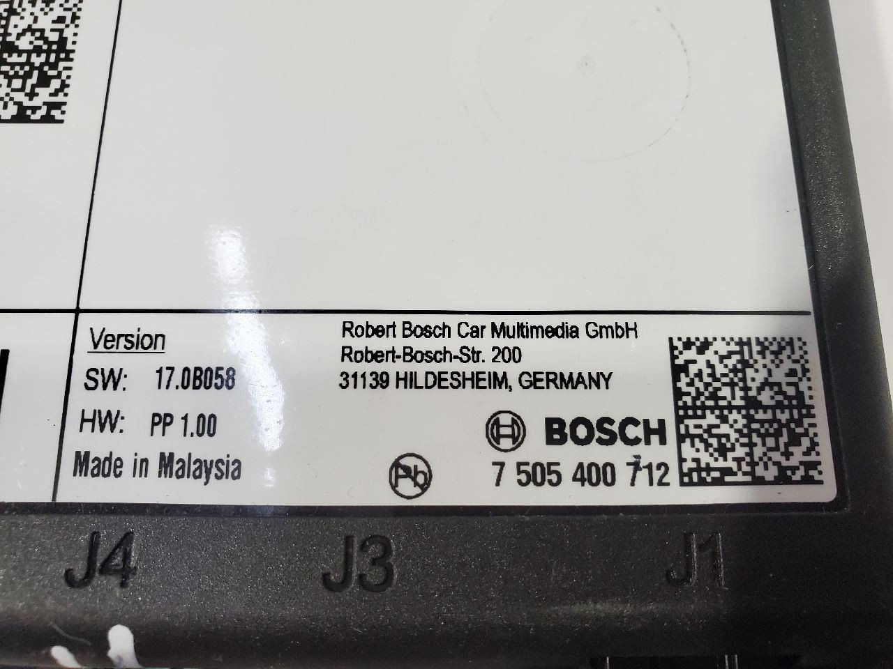 2018 Chevrolet Malibu OEM HMI Control Module 84331775