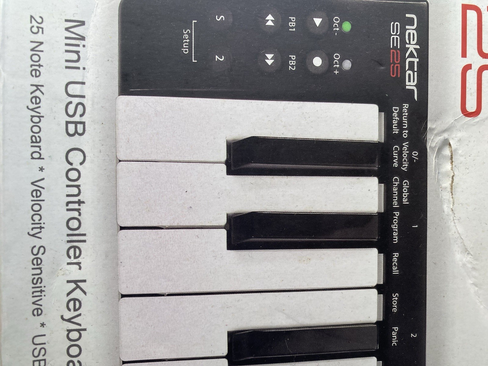 Nektar SE25 25 Keys Mini USB Controller Keyboard