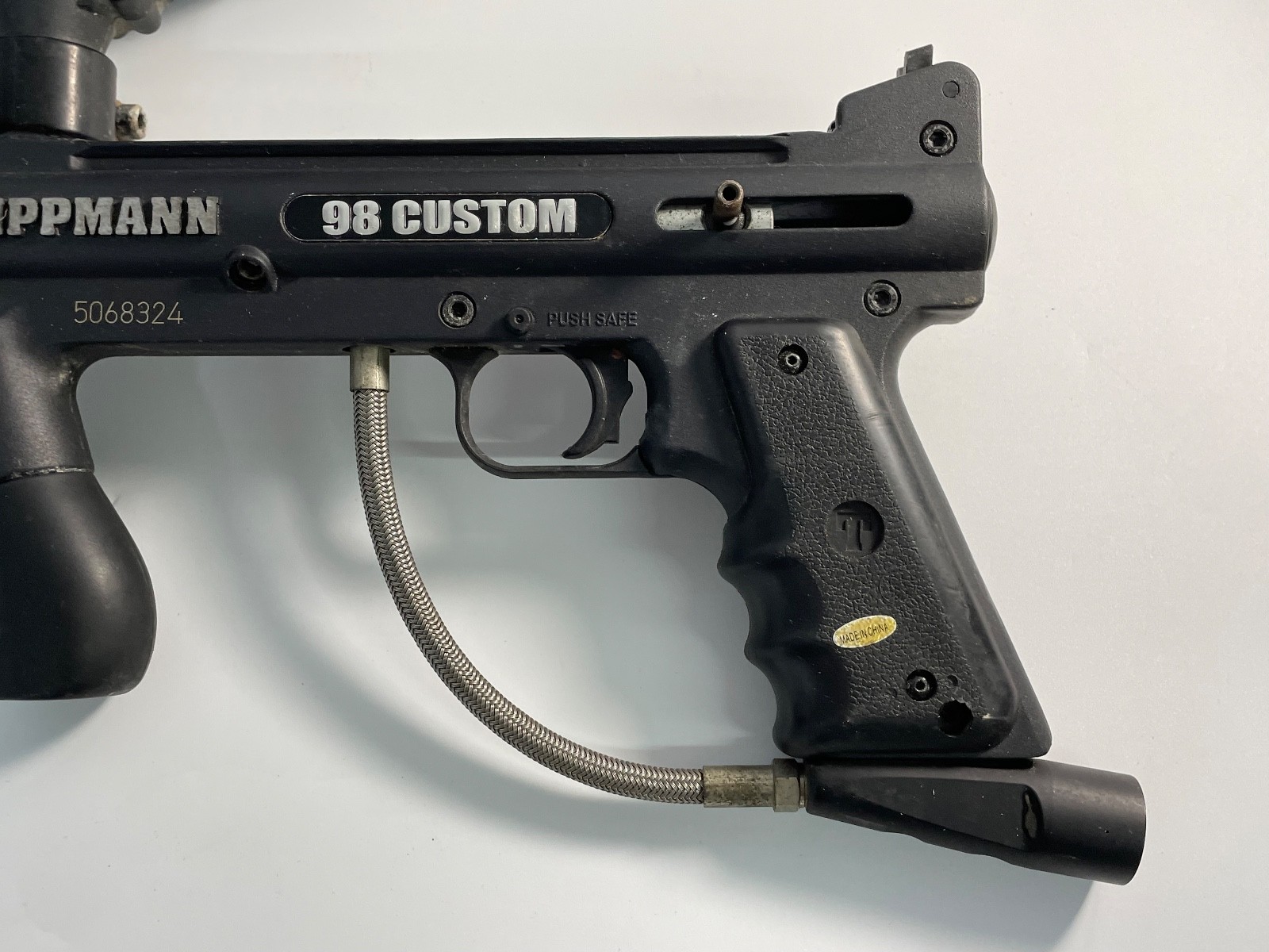 Tippmann 98 Custom Paintball Marker Gun w/ Hopper