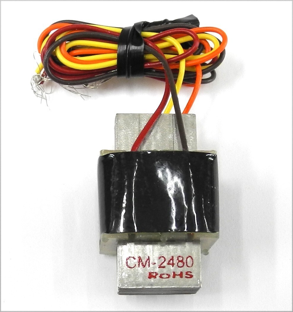 Cinemag CM-2480 Uncased Twin Bobbin Tube Microphone Output Transformer C8