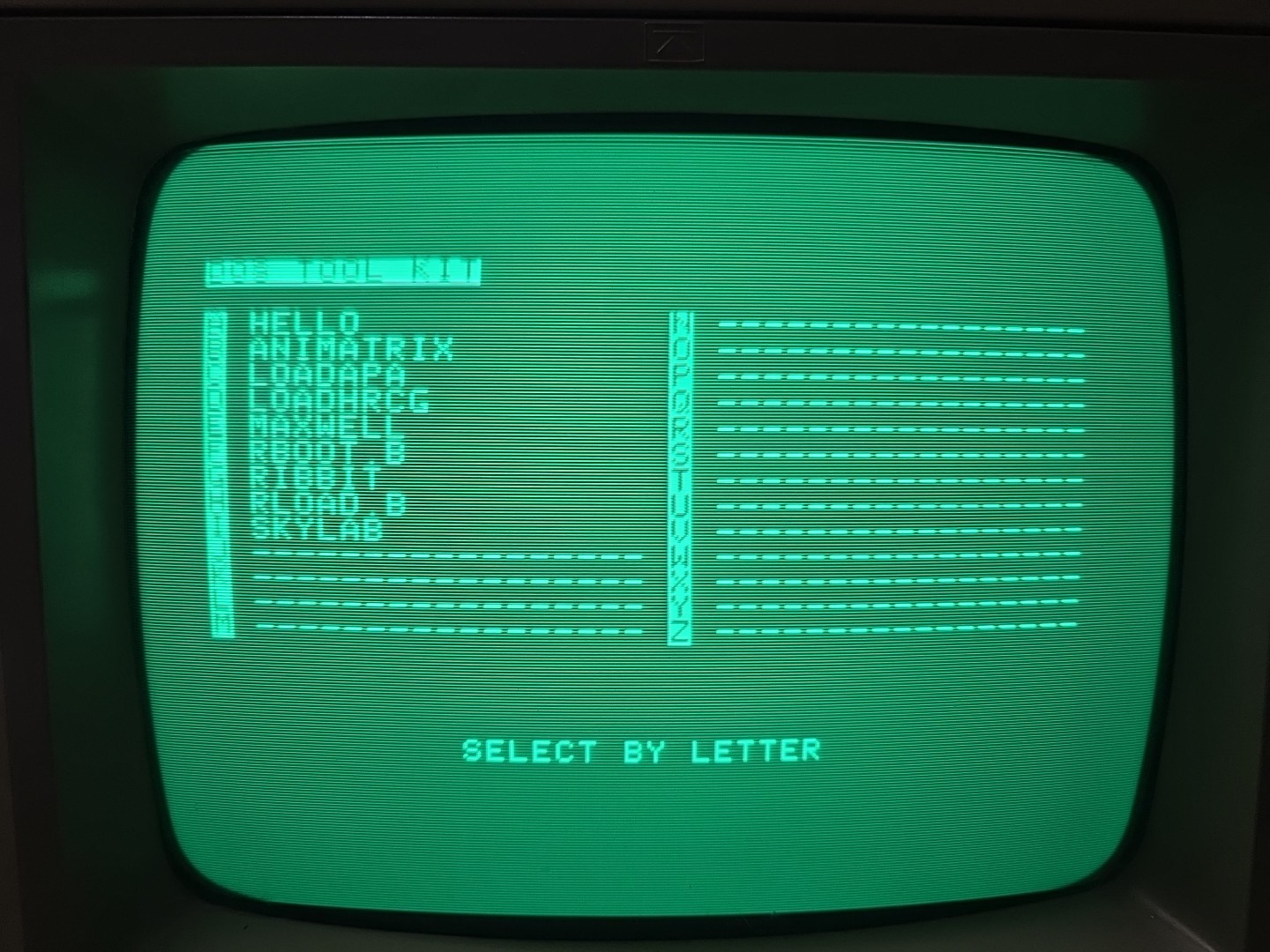 Apple II collection of system and disk utilities including DiskZAP