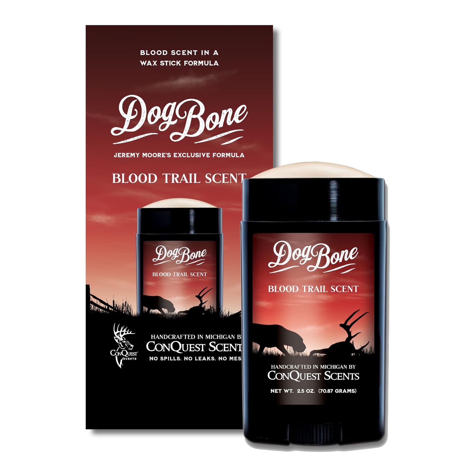 DogBone Trail Scent Stick – Dog Training Scent Wax, Weather, Water & Saliva R...