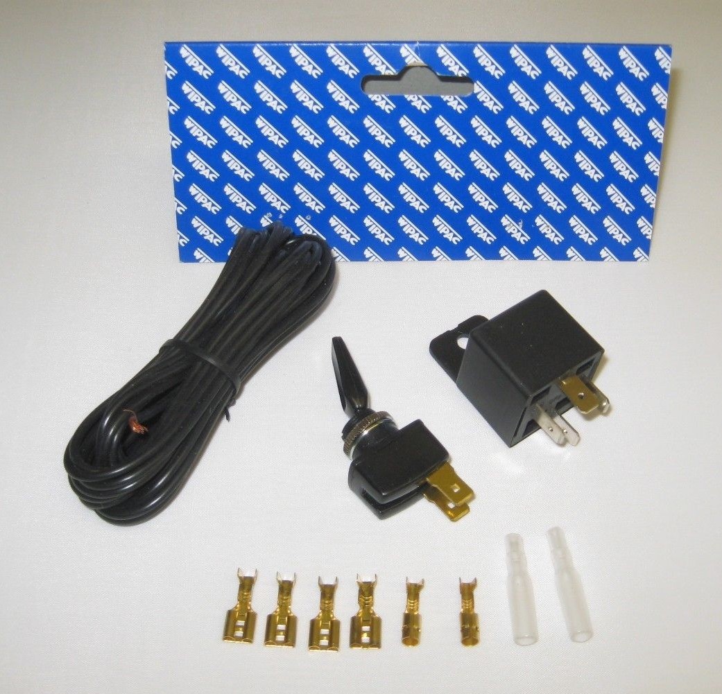 Wipac S6075 Universal 12 volt  Spot / Fog Light / Lamp Wiring kit