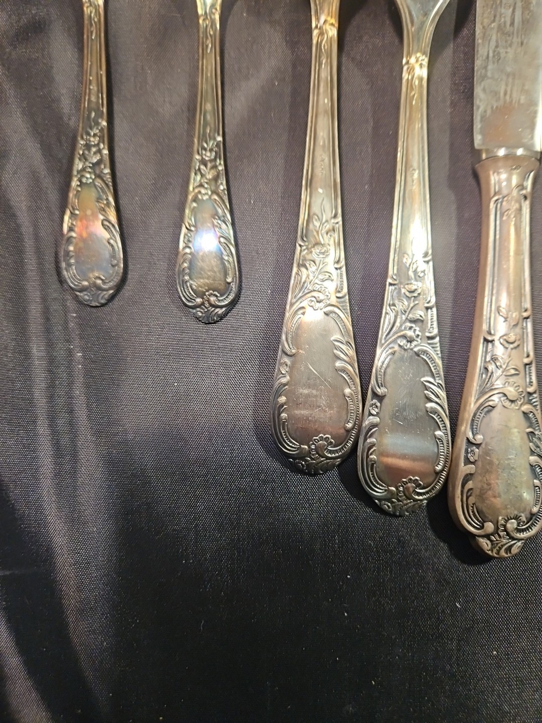 10 Pcs Rostfrei Solingen 100 Plate Silverware Set