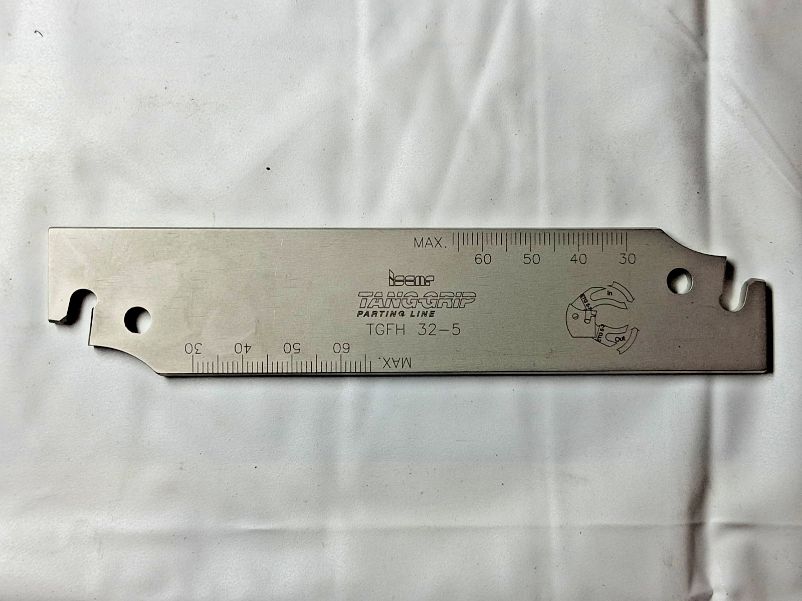 Iscar TGFH Single End Neutral Indexable Cutoff Blade 2302143