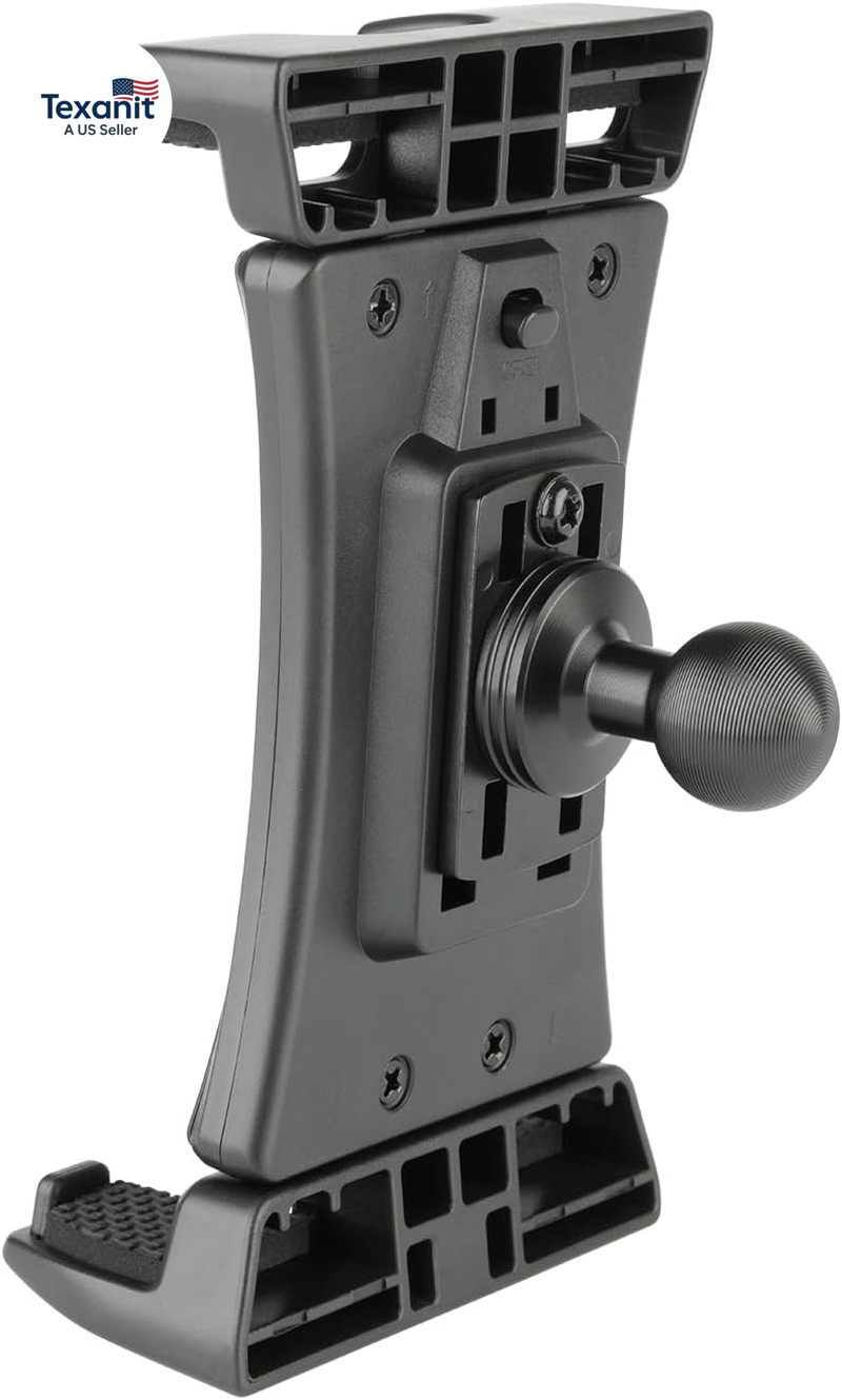 Heavy Duty Vehicle Tablet Mount with Adjustable Mounting Arm Articulating Joint