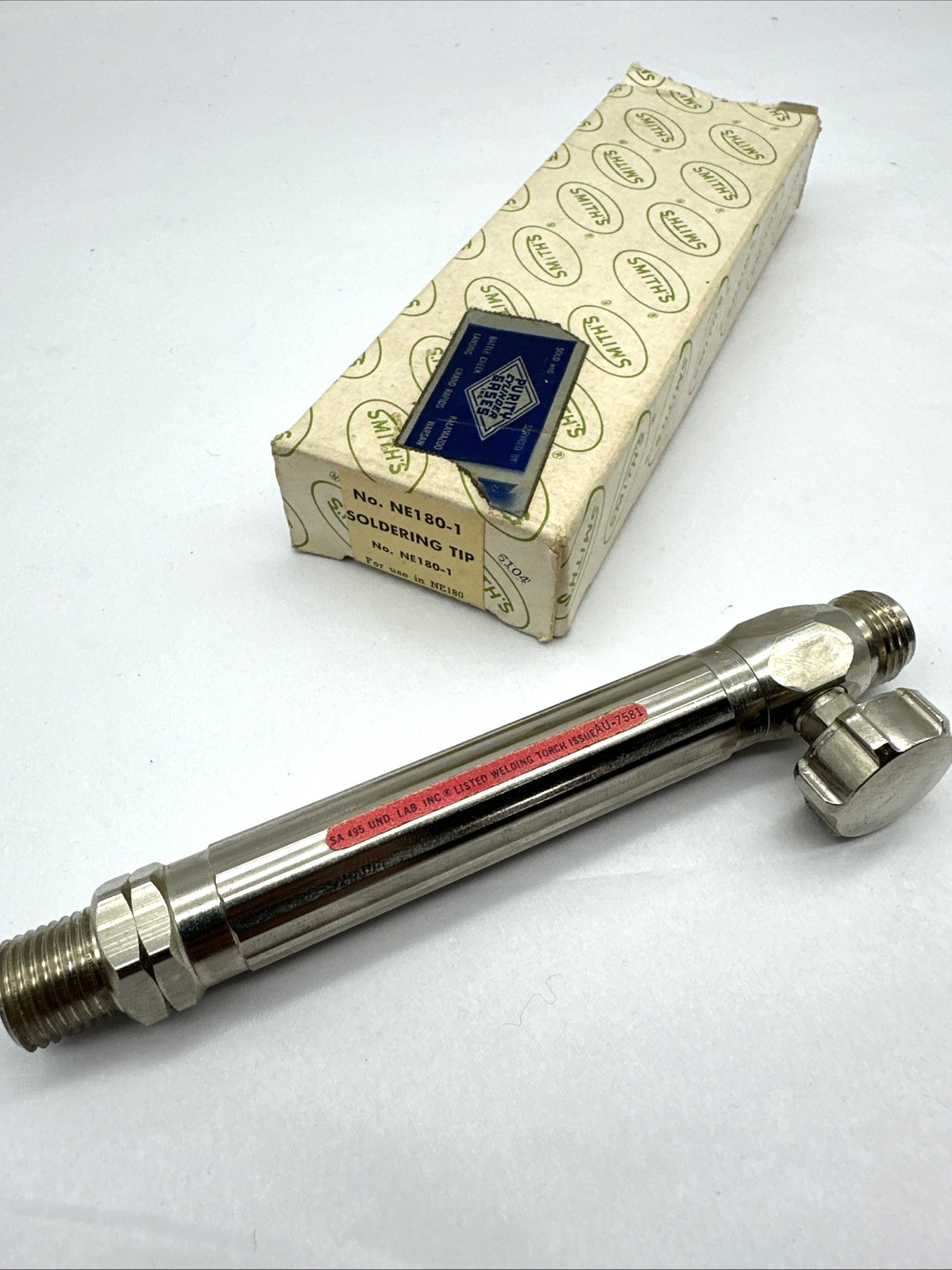Miller Smith NE180A Torch Handle Assembly Handi-Heet