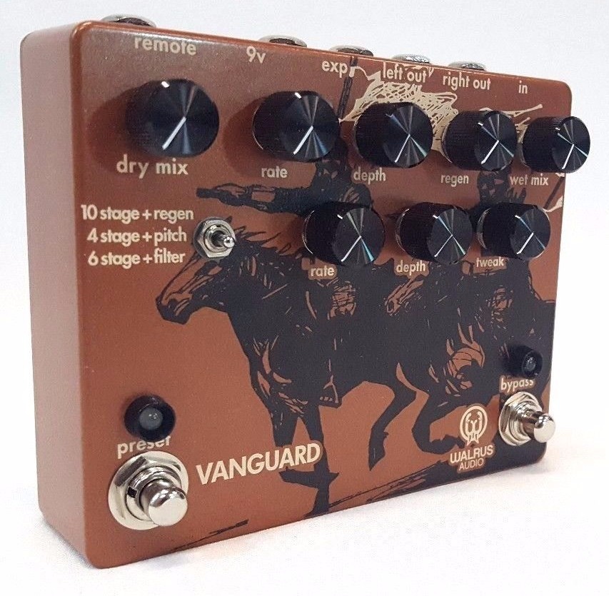 Walrus Audio Vanguard Dual Phase Guitar Effect Pedal