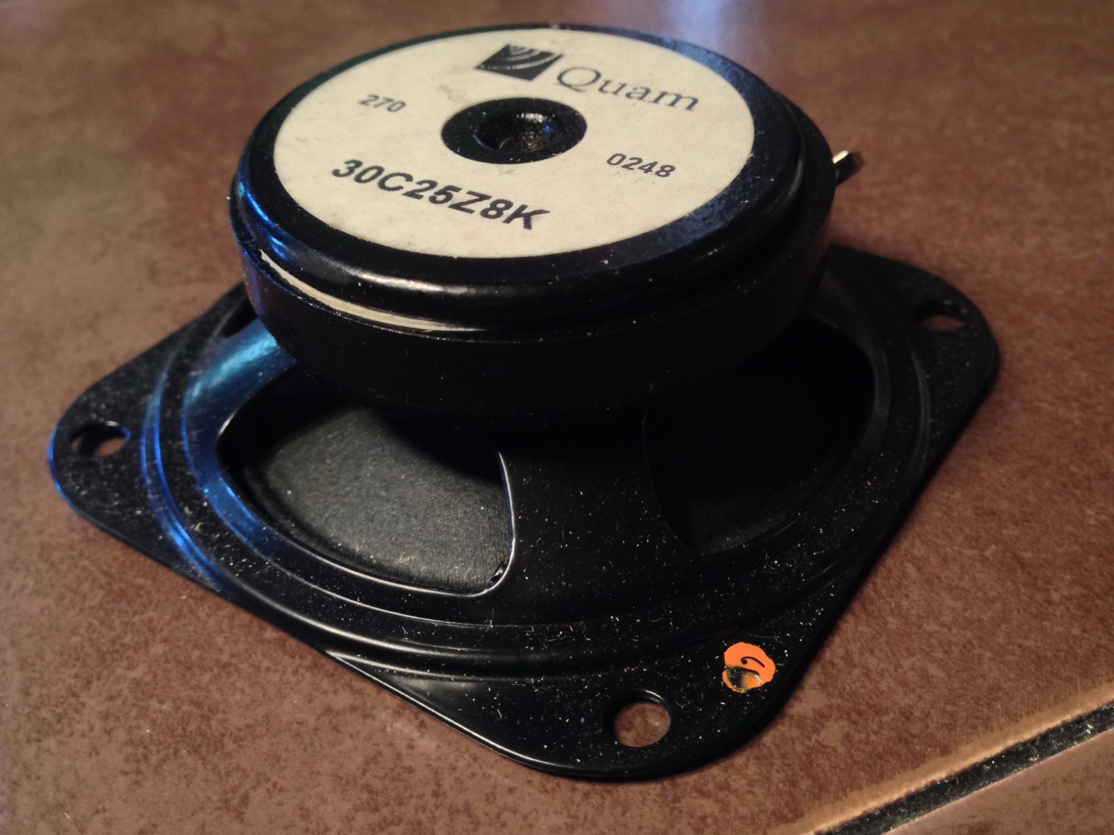 Quam 3" speaker, 30C25Z8 8 ohms