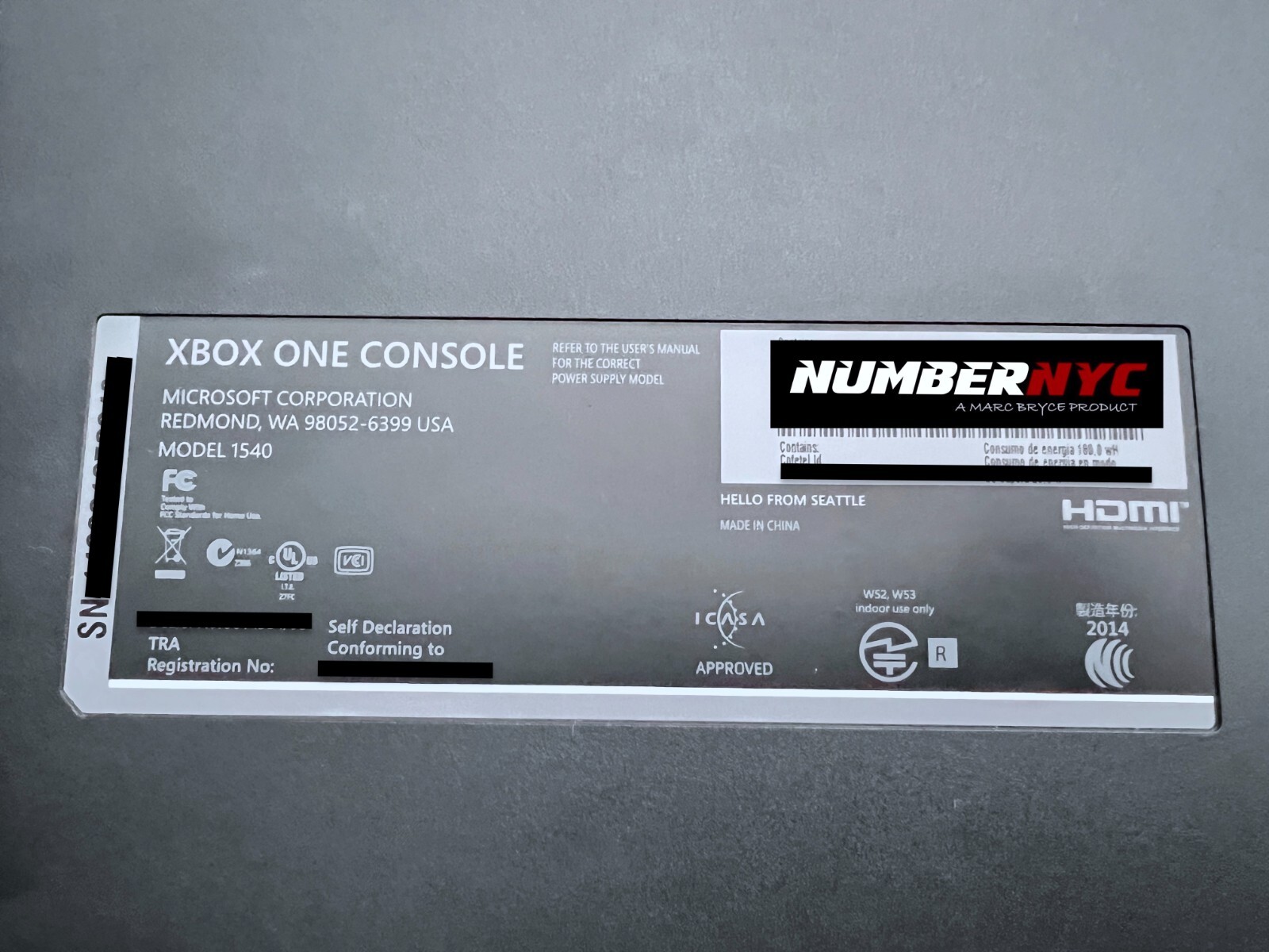 Microsoft Xbox One 1540 500GB Console Open & Tested - Working Great