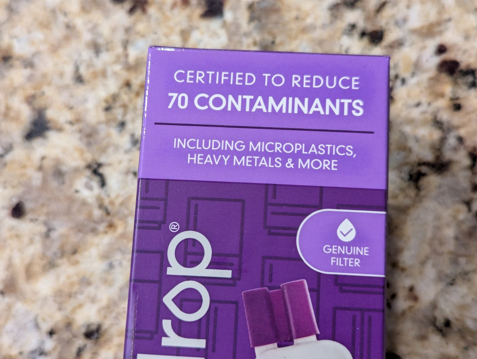 Every drop Refrigerator Ice & Water Filter Purple Filter