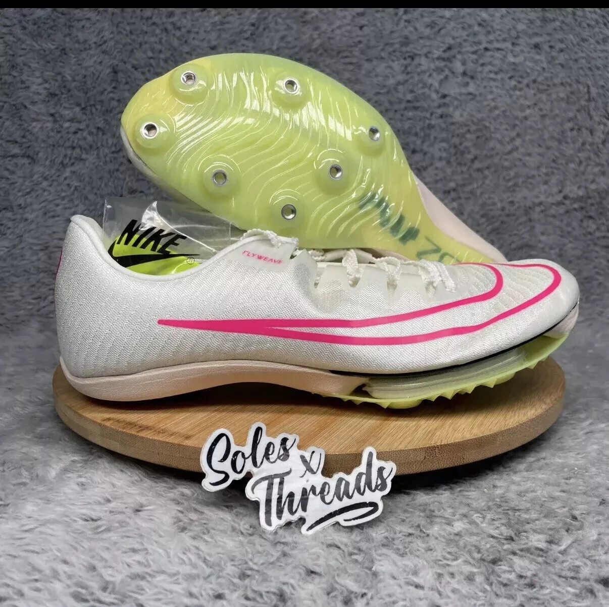 Nike Air Zoom Maxfly Track Spikes Size 8.5-11.5 Men Sail Fierce Pink DH5359-100