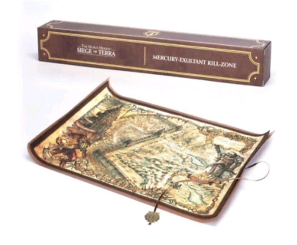 Mercury Exultant Kill Zone Map - Siege Terra - Horus Heresy - Warhammer
