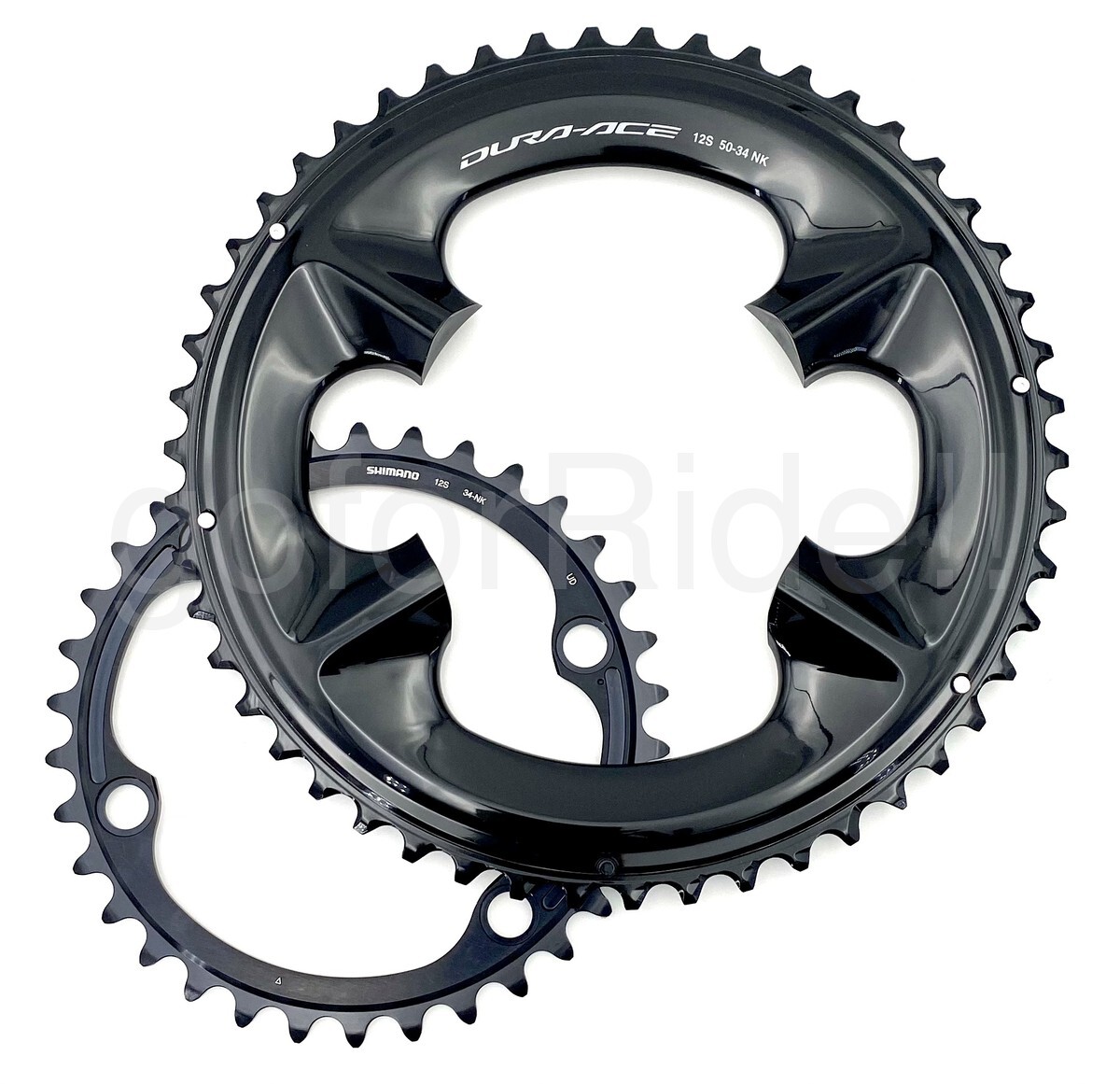 Shimano DURA-ACE Road Bike Chainring 50-34T for FC-R9200/P, 2x12 Speed