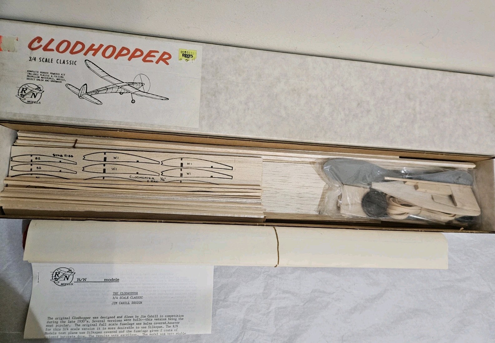 R/N Models - Clodhopper 3/4 Scale Classic