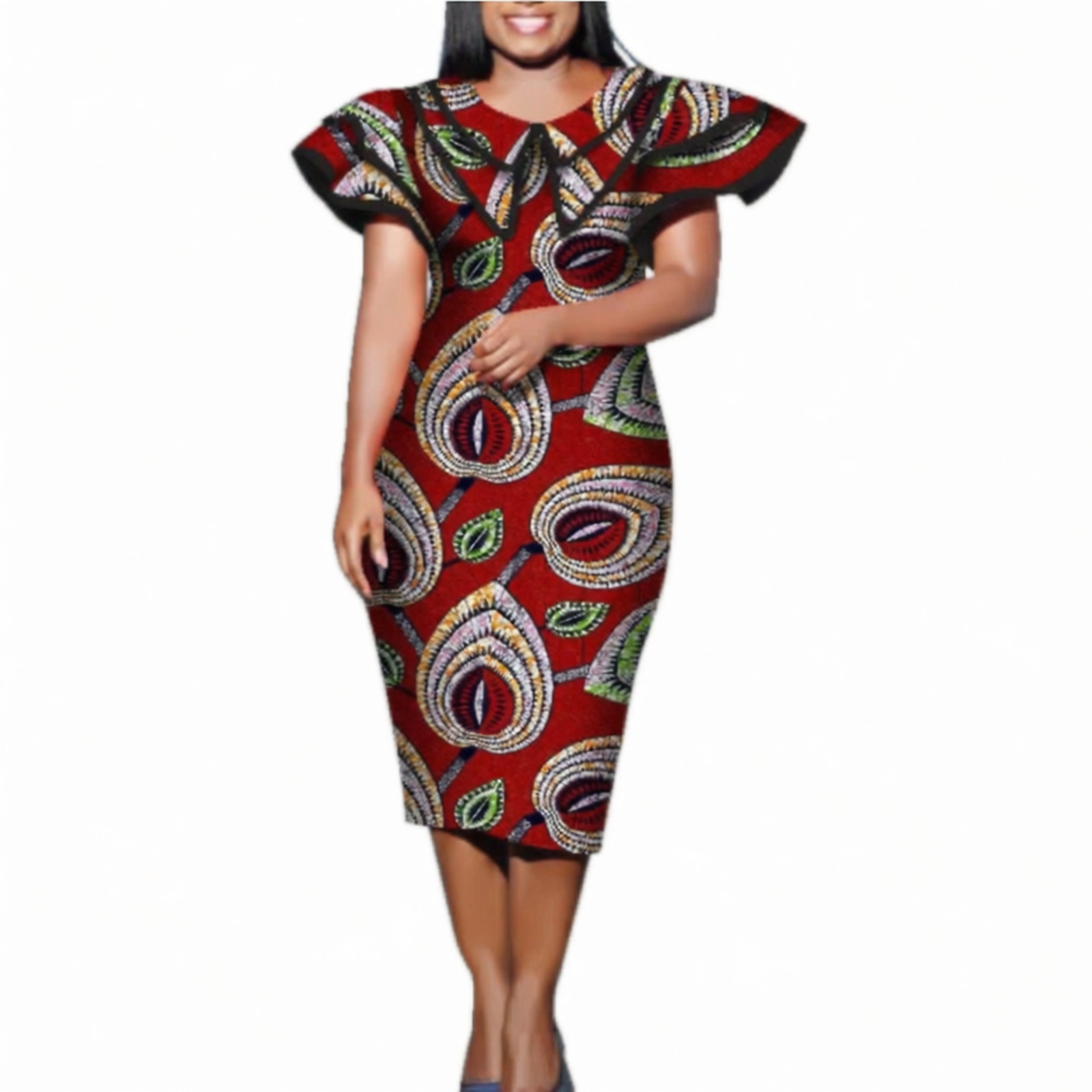 Sample Clothes for Sale Womens African Dashiki Suits Print Nigerian Outfits