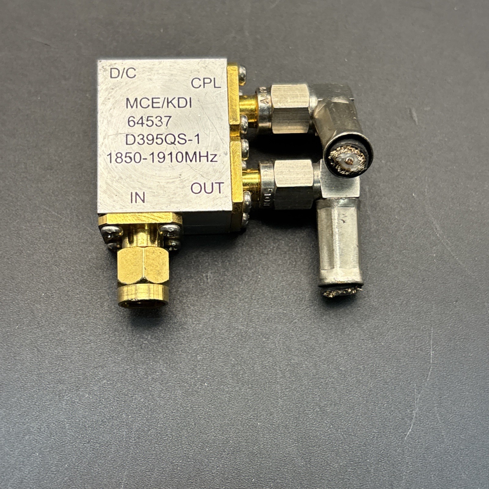 Mini-Circuits / MCE-KDI Coaxial Coupler 64537 D397QS-1 1850–1910 MHz – Used