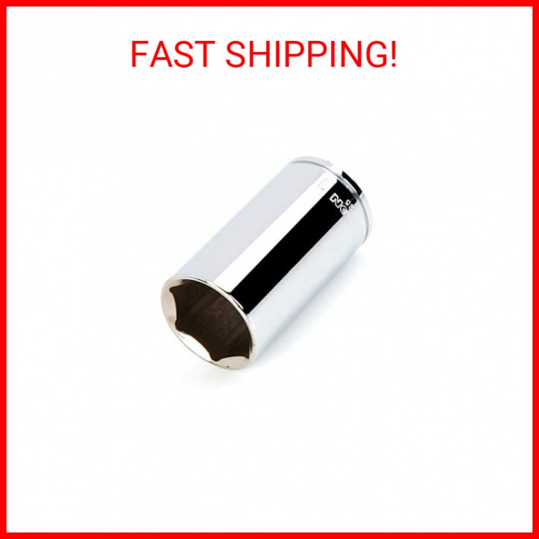 TEKTON 3/8 Inch Drive x 1 Inch Deep 6-Point Socket | SHD13025