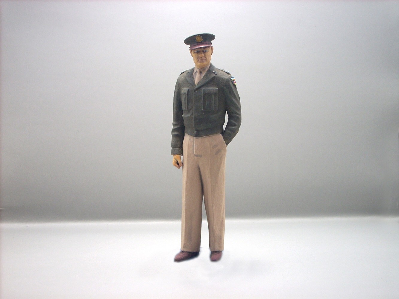 President Dwight D. Eisenhower HO 1:87 miniature figure not preiser