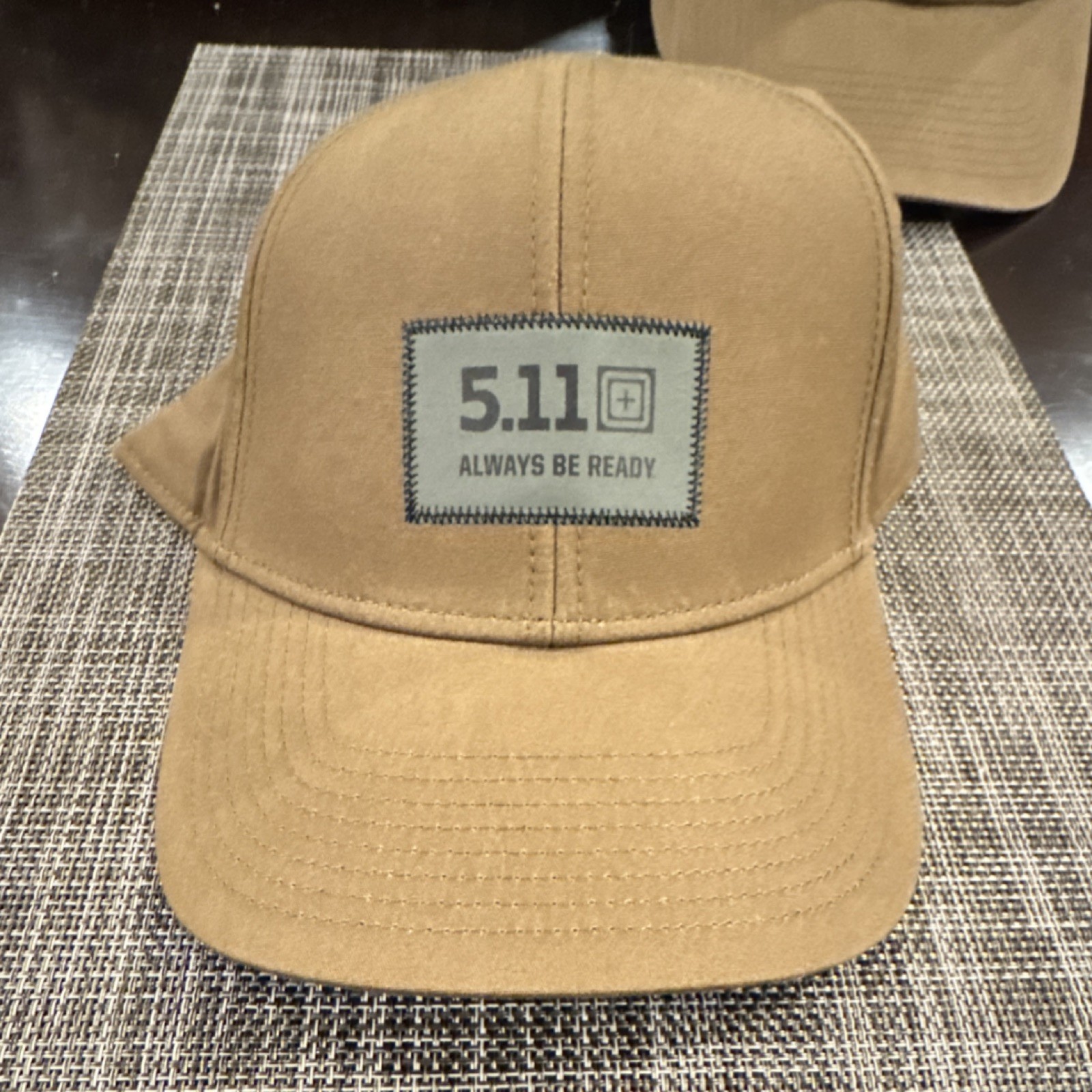 5.11 Tactical Always Be Ready Brown Ball Cap Hat Adjustable One Size
